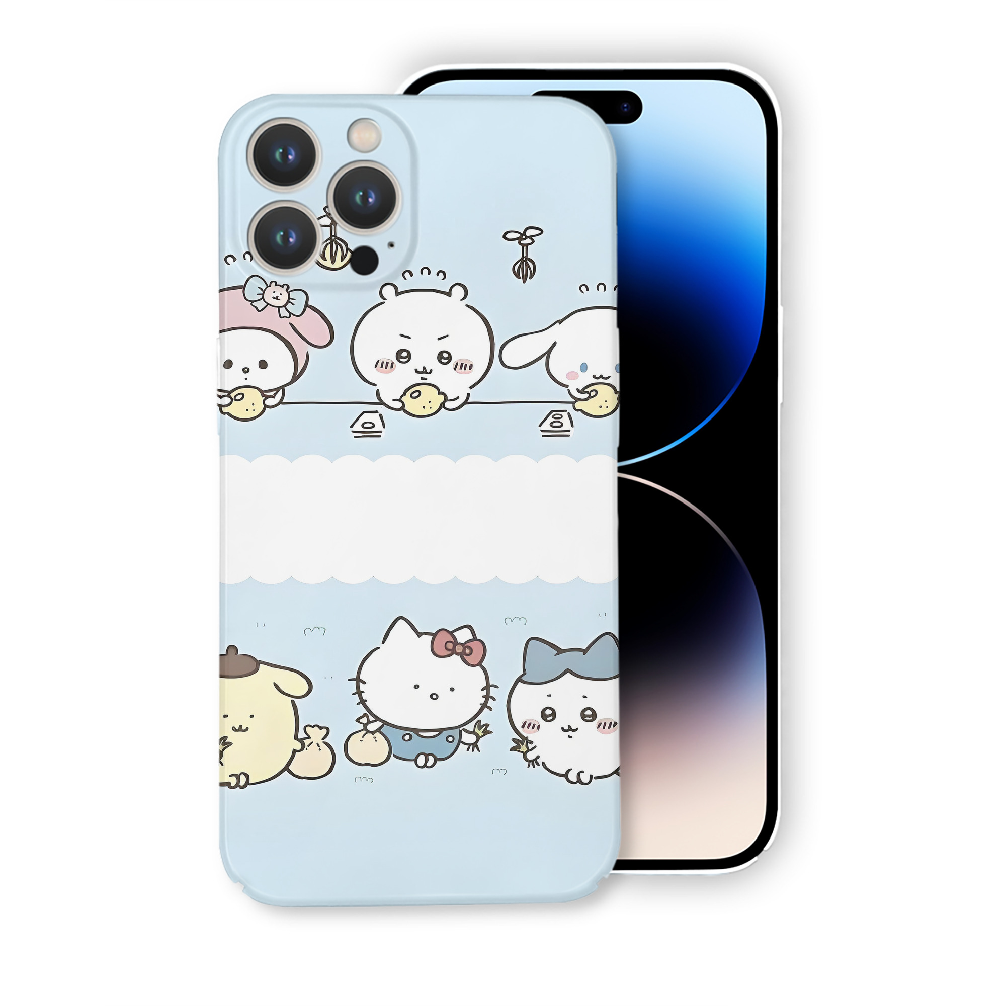 （画像用） ちいかわ Chii-kawa 【iPhone 14シリーズ対応】ハードケース